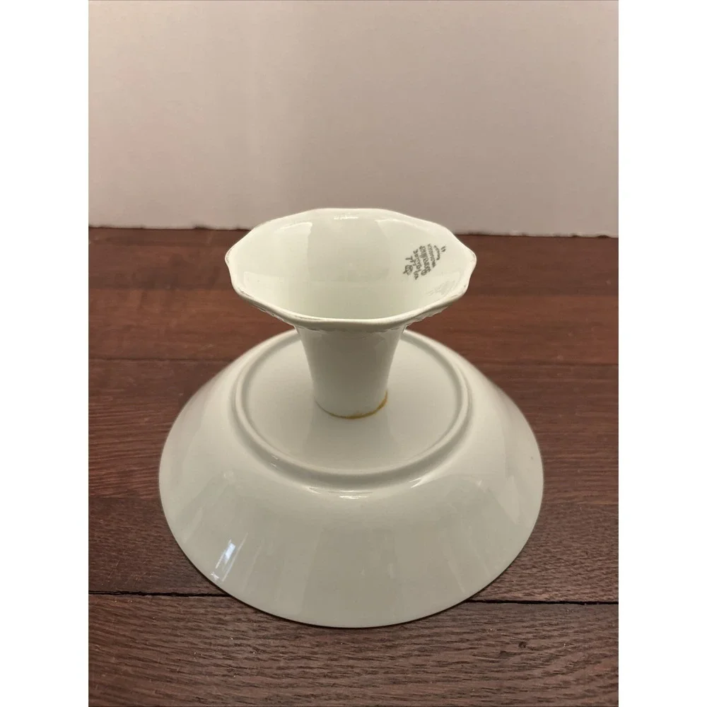 Bareuther‎ Waldsassen 49 Apples/Pears Pedestal Serving Bowl Bavaria Germany  VTG